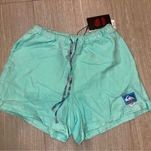 Quiksilver Women's Teal Athletic Shorts